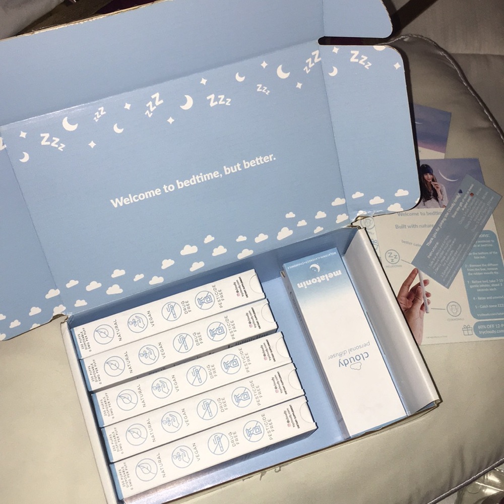 Cloudy relax and rest diffusers